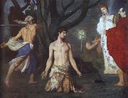 Pierre Puvis de Chavannes The Beheading of Saint John the Baptist painting